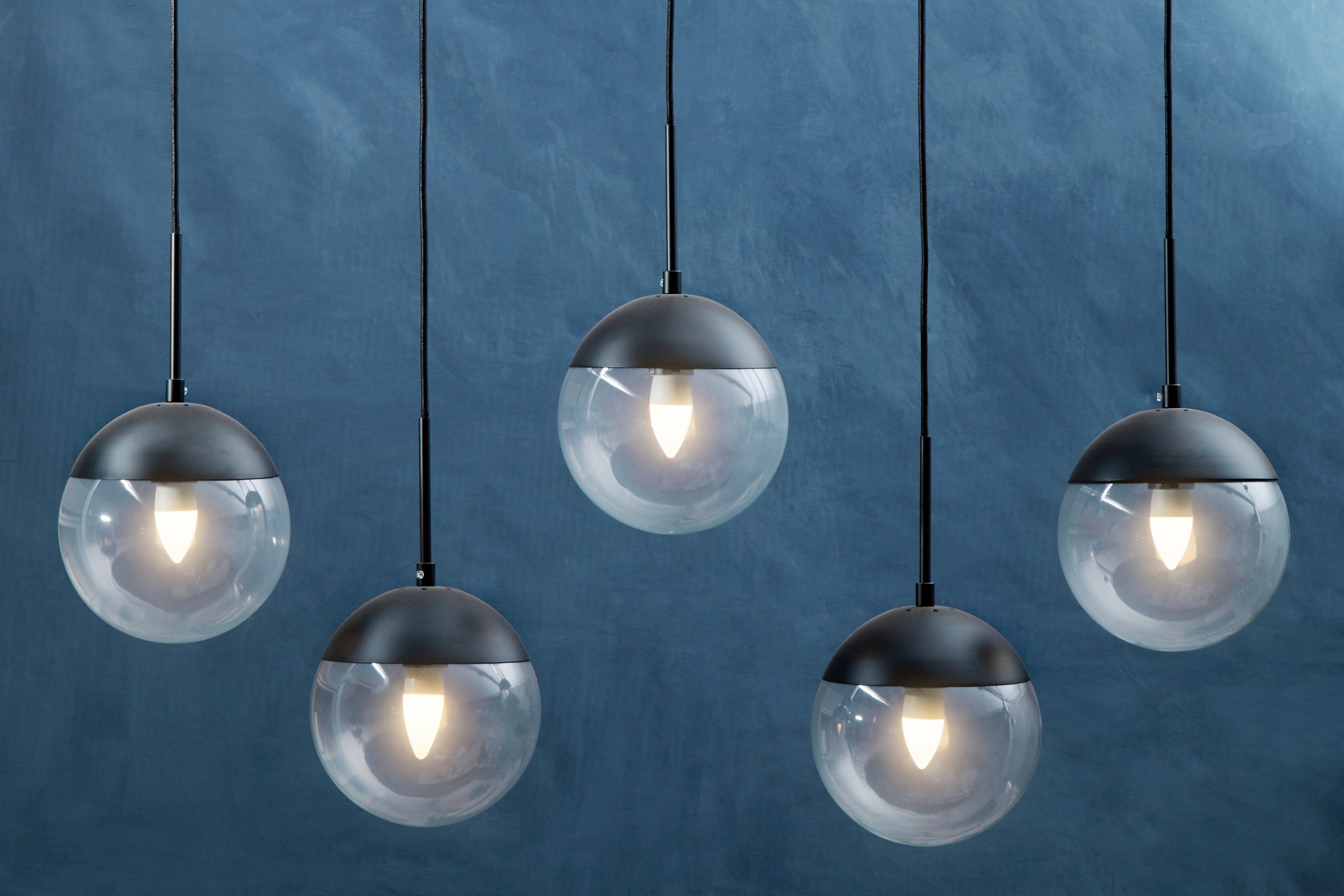 Kidston Clear Glass Shades Pendant Light